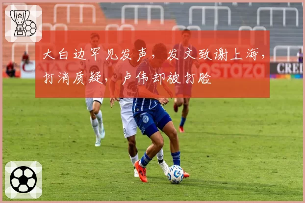 大白边罕见发声，发文致谢上海，打消质疑，卢伟却被打脸